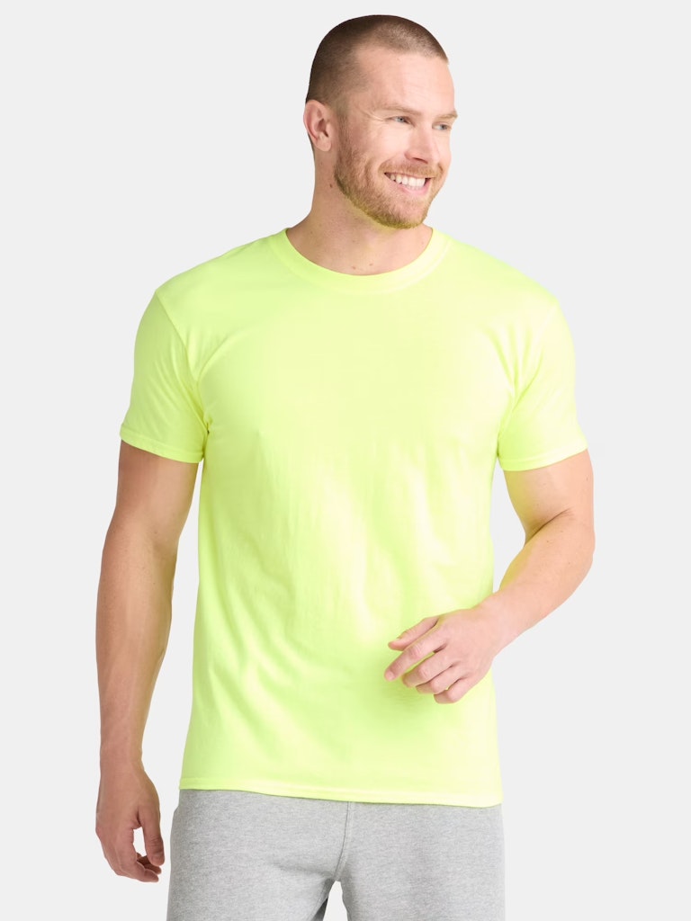 Athletic Works Men's Cotton Active T-Shirt: $5.98