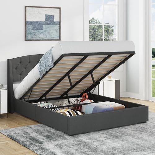 Egohome King Size Hydraulic Lift Metal Bed Frame: $339.99 Egohome King Size Hydraulic Lift Metal Bed Frame: $339.99