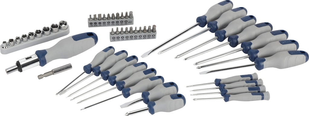 Project Source 50-Piece Multi-Bit Ratcheting Screwdriver Set: $9.98