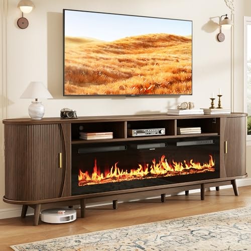 OneBlis 97-inch Fireplace TV Stand: $423.88 OneBlis 97-inch Fireplace TV Stand: $423.88