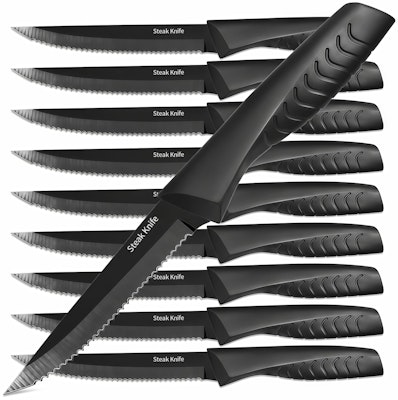 8" Steak Knife Set 10-Pack for $16 + free shipping