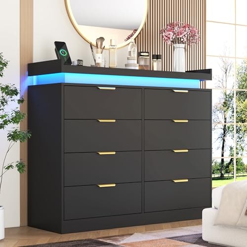 Knoworld 8-Drawer LED Dresser: $206.99 Knoworld 8-Drawer LED Dresser: $206.99