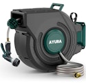 Ayura 100-Foot Retractable Garden Hose Reel for $80 + free shipping