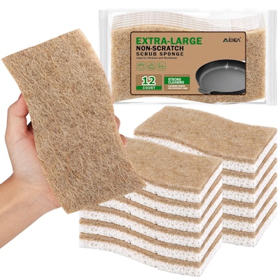 XL Non-Scratch Scrub Sponge 12-Pack for $5.99 w/ Prime + free shipping