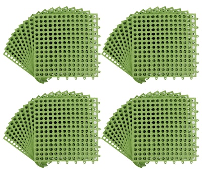 12" x 12" Interlocking Drainage Floor Tiles 50-Pack for $43 + free shipping