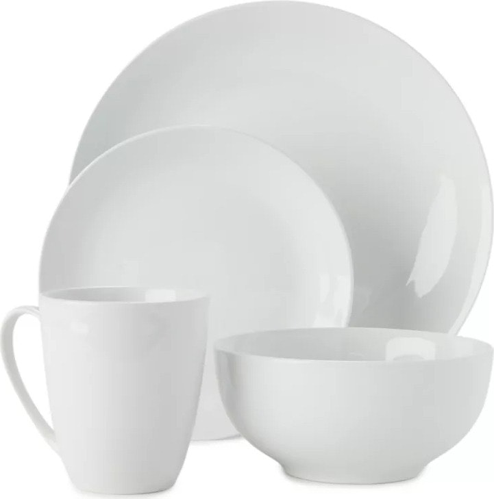 Modern. Southern. Home. 4-Piece Signature Dinnerware Set: $7 Modern. Southern. Home. 4-Piece Signature Dinnerware Set: $7