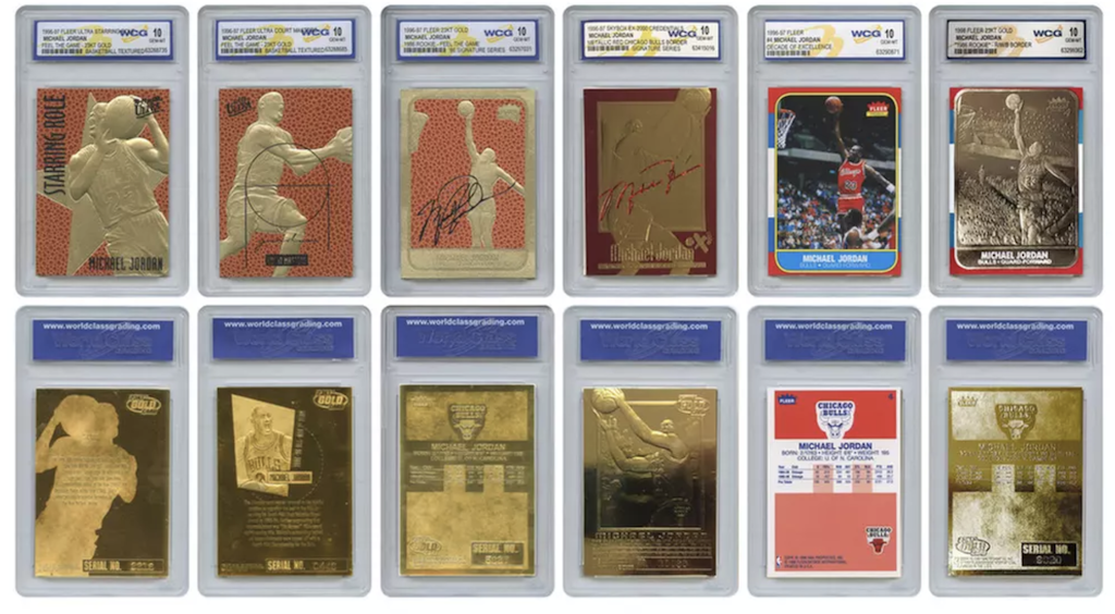 Michael Jordan Mega-Deal Officially Licensed Gem-Mint Card Set of 6: $89 Michael Jordan Mega-Deal Officially Licensed Gem-Mint Card Set of 6: $89