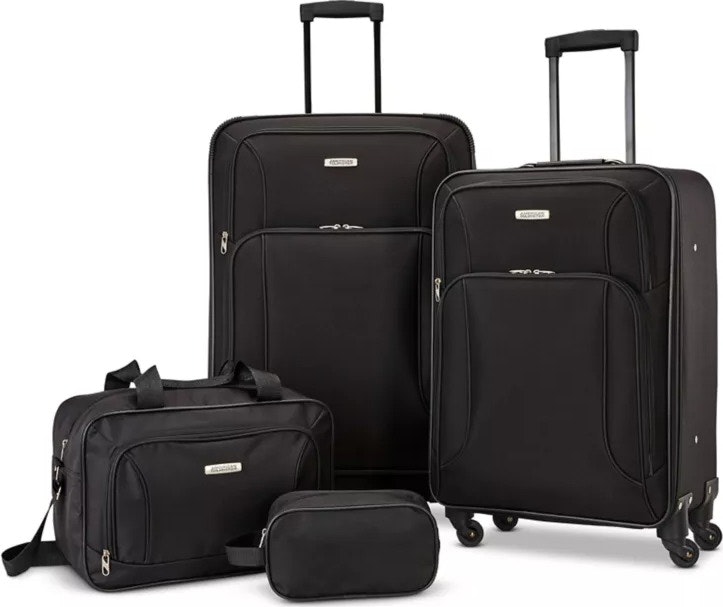 American Tourister Family Traveler Spin 2.0 4-Piece Luggage Set: $105 American Tourister Family Traveler Spin 2.0 4-Piece Luggage Set: $105