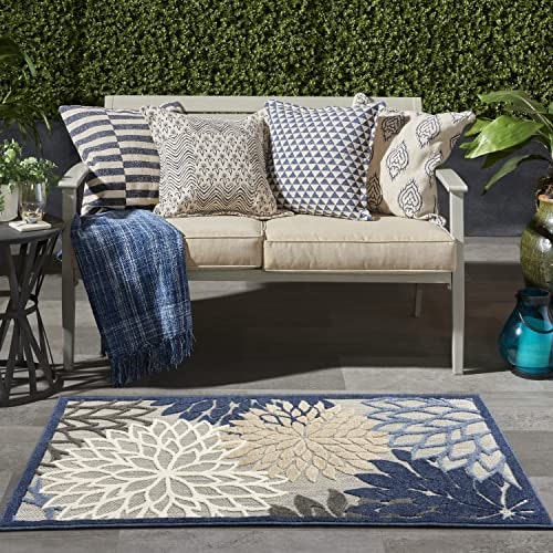 Nourison Home Aloha 3' x 5' Indoor/Outdoor Area Rug: $32.99 Nourison Home Aloha 3' x 5' Indoor/Outdoor Area Rug: $32.99