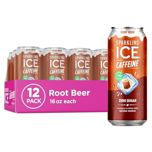 Sparkling Ice Root Beer Caffeinated Sparkling Water 16-fl-oz 12-Pack: $15.36 Sparkling Ice Root Beer Caffeinated Sparkling Water 16-fl-oz 12-Pack: $15.36
