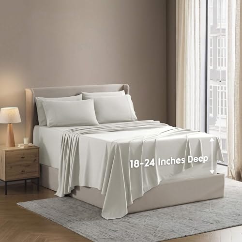 Nestl Split King 7-Piece Deep Pocket Sheet Set: $39.99