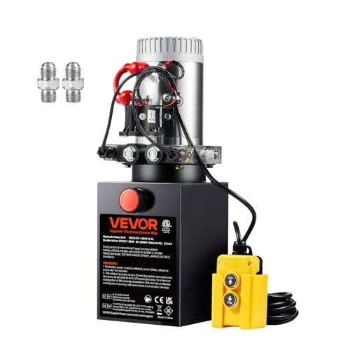 Vevor 6-Quart 12V Double Acting Hydraulic Pump: $188.09 Vevor 6-Quart 12V Double Acting Hydraulic Pump: $188.09