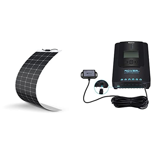 Renogy 200W 12V Flexible Solar Panel and 40A Solar Charge Controller Kit: $362.51