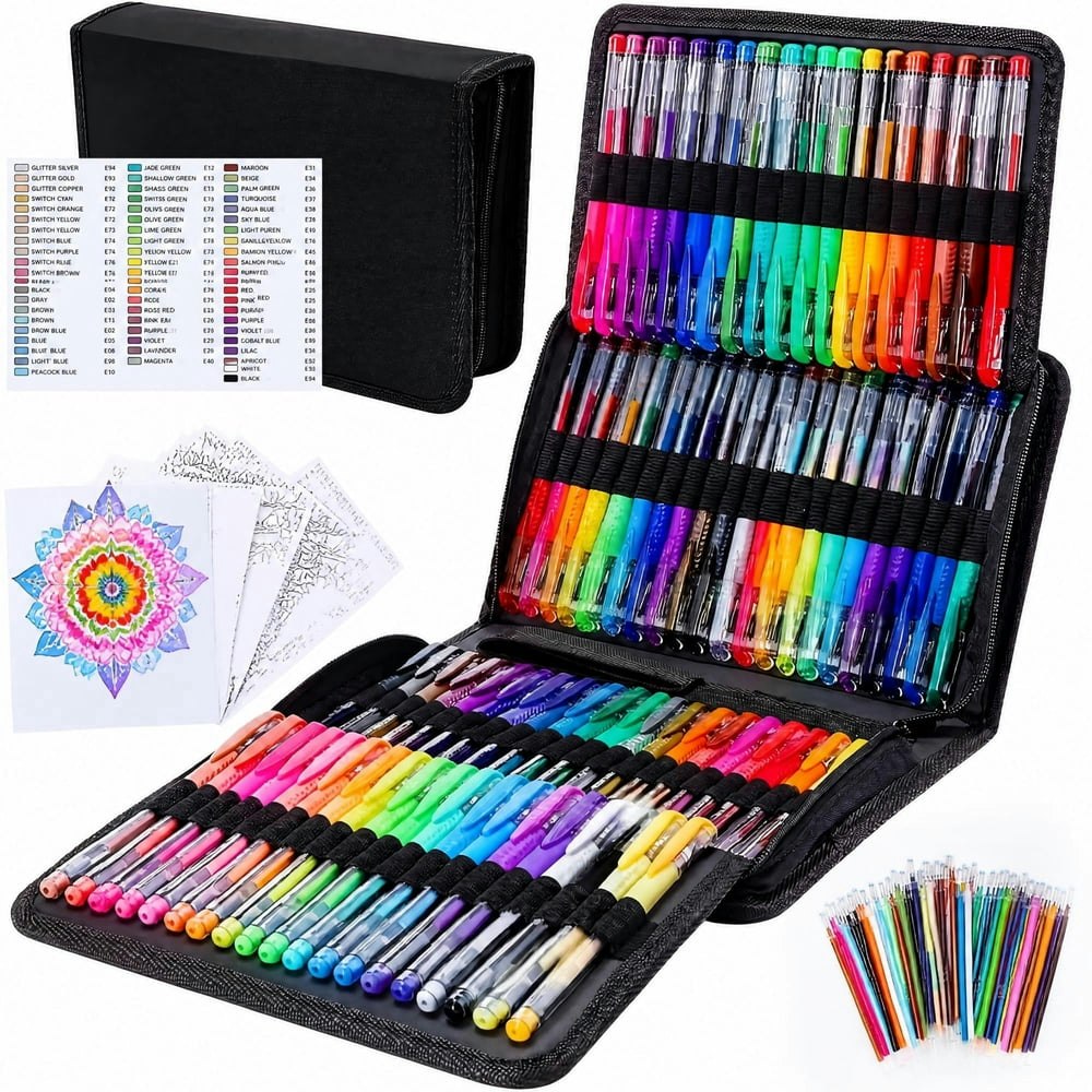 Rongyman Glitter Gel Pen Set 160-Piece: $19.99