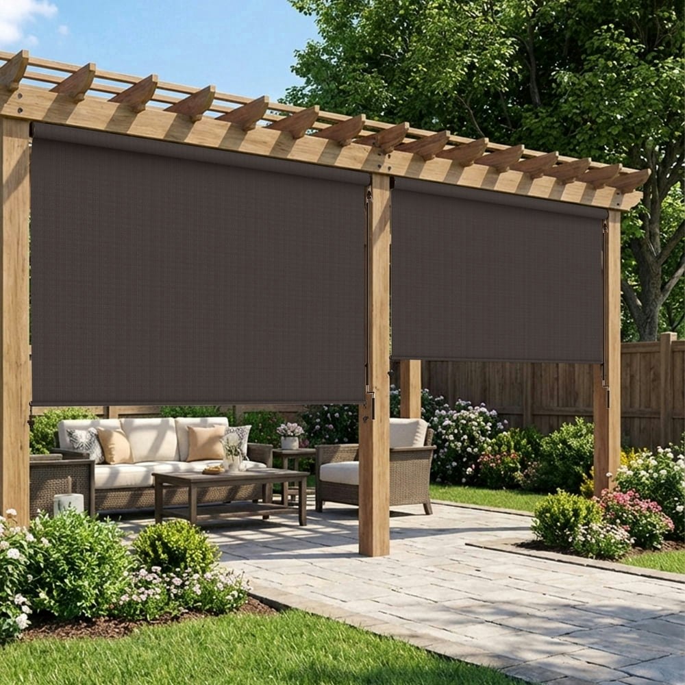 Heynemo 6'x 8' Cordless Outdoor Roller Shade: $68.49