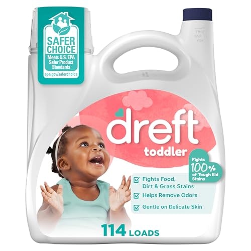 Dreft Toddler Liquid Laundry Detergent 150 fl oz: $24.99
