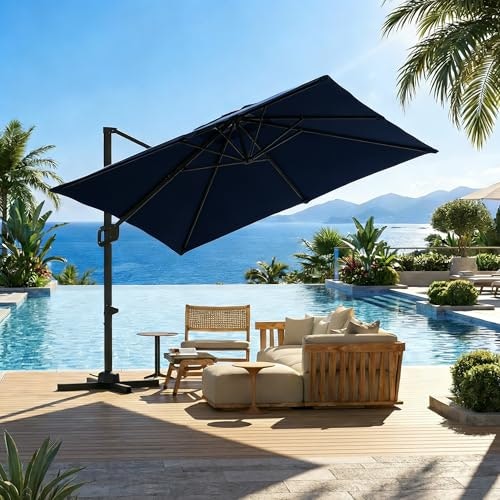 GarveeLife 10x10-Foot Cantilever Patio Umbrella: $99.99 GarveeLife 10x10-Foot Cantilever Patio Umbrella: $99.99