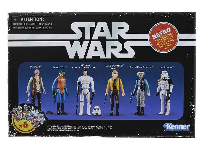 Star Wars Retro Collection A New Hope Figure Multipack: $29 Star Wars Retro Collection A New Hope Figure Multipack: $29