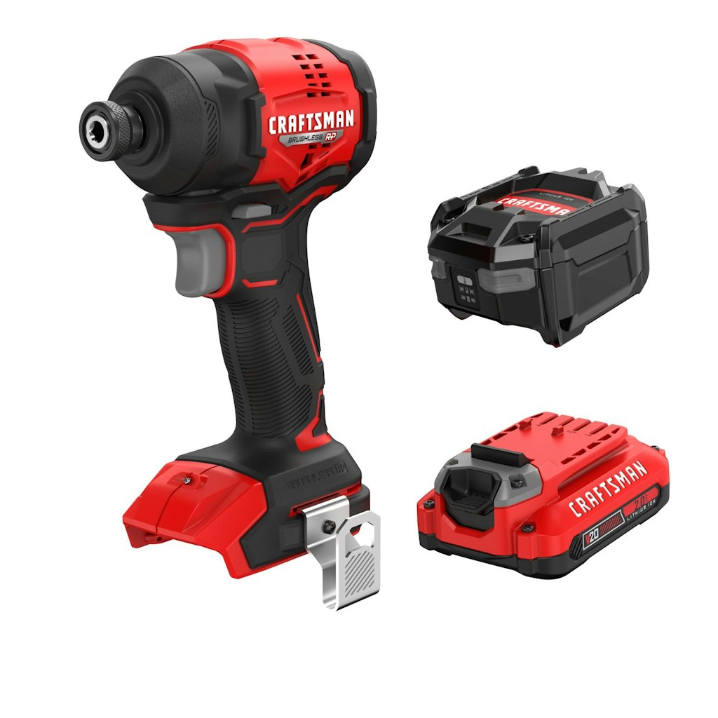 Craftsman V20 Brushless RP Compact Impact Driver Kit: $79 Craftsman V20 Brushless RP Compact Impact Driver Kit: $79