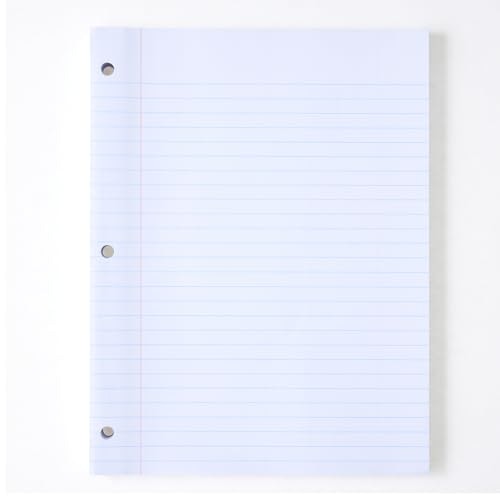 Amazon Basics 150-Sheet Wide Ruled Reinforced Loose Leaf Paper: $5.44 Amazon Basics 150-Sheet Wide Ruled Reinforced Loose Leaf Paper: $5.44