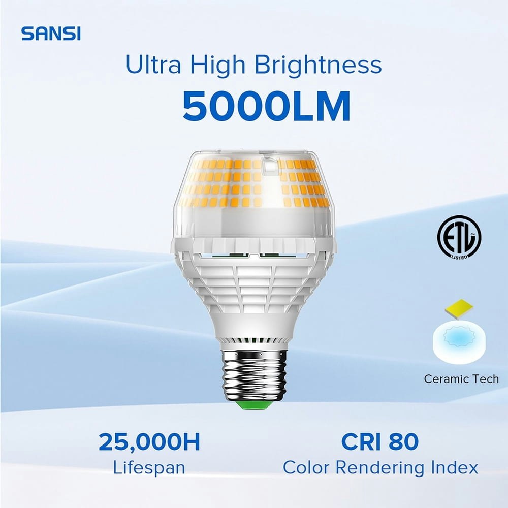 Sansi 35W 3000K A19 LED Bulb: $13.99