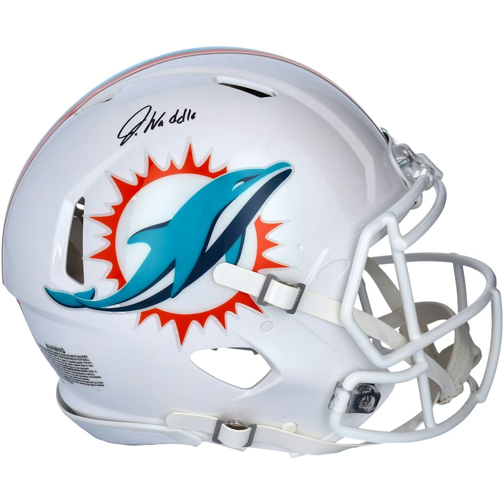 Jaylen Waddle Miami Dolphins Autographed Authentic Helmet: $214 Jaylen Waddle Miami Dolphins Autographed Authentic Helmet: $214