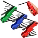 34-Piece Folding Hex Key Set for $17 + free shipping w/ Prime