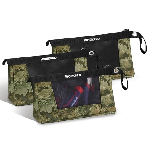 Workpro 12-inch Zippered Tool Pouch 3-Pack: $14.19 Workpro 12-inch Zippered Tool Pouch 3-Pack: $14.19