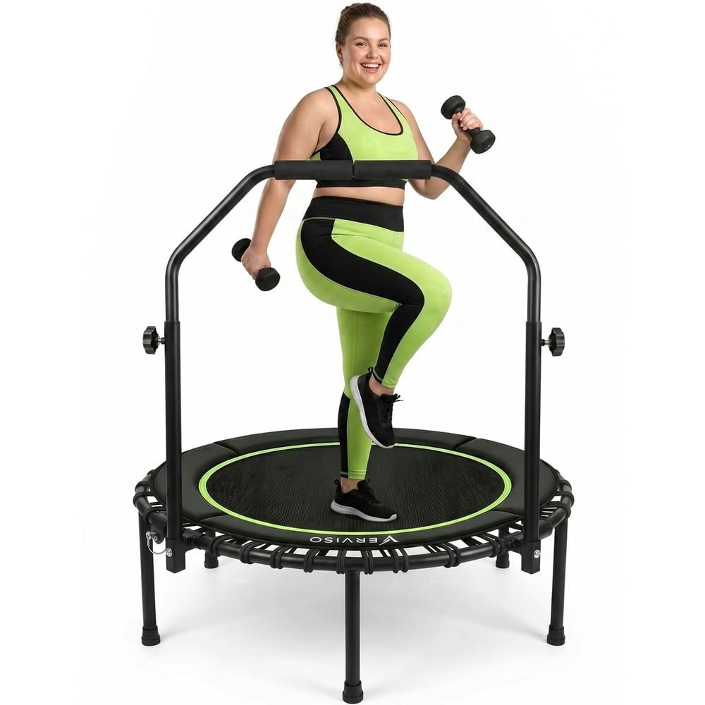 Verviso Bungee Rebounder Mini Trampoline with Adjustable Handlebar: $109.99 Verviso Bungee Rebounder Mini Trampoline with Adjustable Handlebar: $109.99