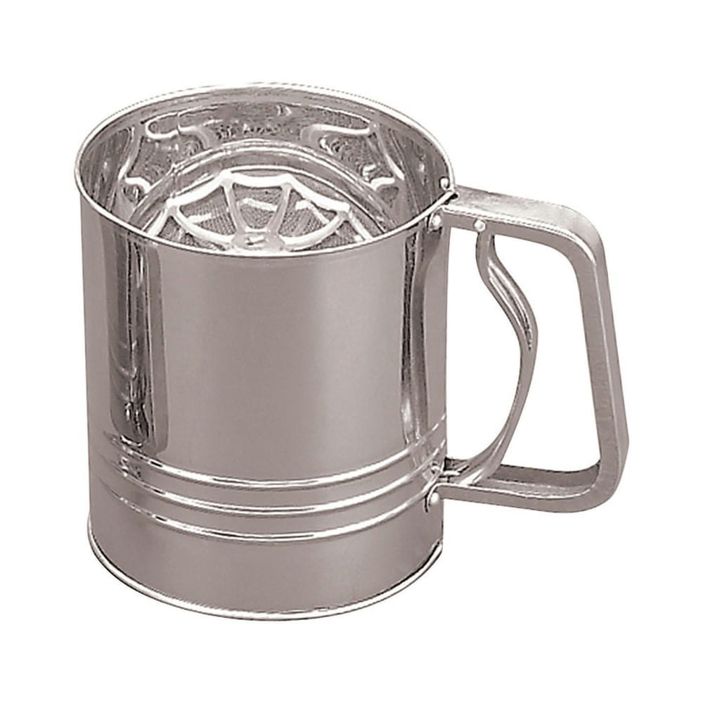 Stainless Steel 4-Cup Flour Sifter: $17.22 Stainless Steel 4-Cup Flour Sifter: $17.22
