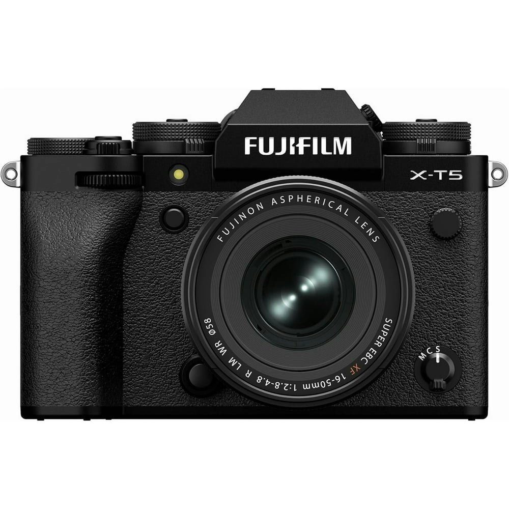 Fujifilm X-T5 Mirrorless Digital Camera with 16-50mm Lens Kit: $1,919.95 Fujifilm X-T5 Mirrorless Digital Camera with 16-50mm Lens Kit: $1,919.95