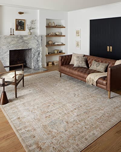 Loloi Monroe Sand and Sunrise 7'10" x 10' Area Rug: $187.52