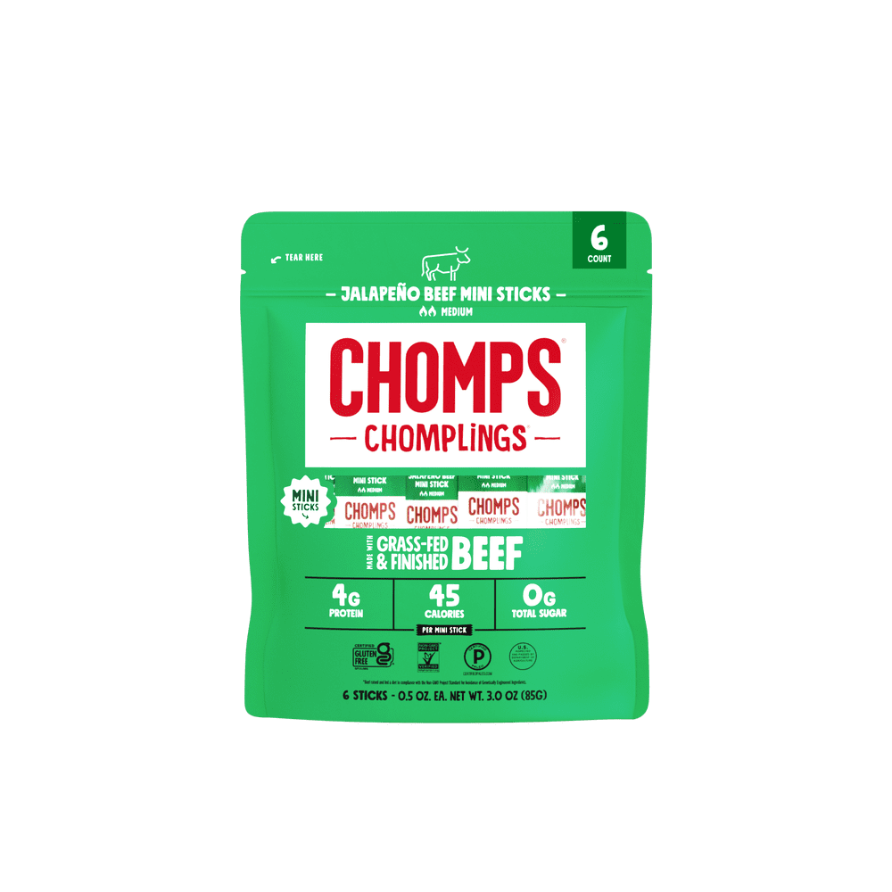 Chomps Jalapeño Beef Stick 6-Pack: $4.99 Chomps Jalapeño Beef Stick 6-Pack: $4.99
