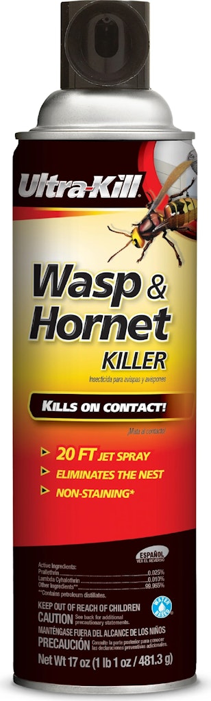 Ultra-Kill Wasp & Hornet 17-oz. Insect Killer: $2.50