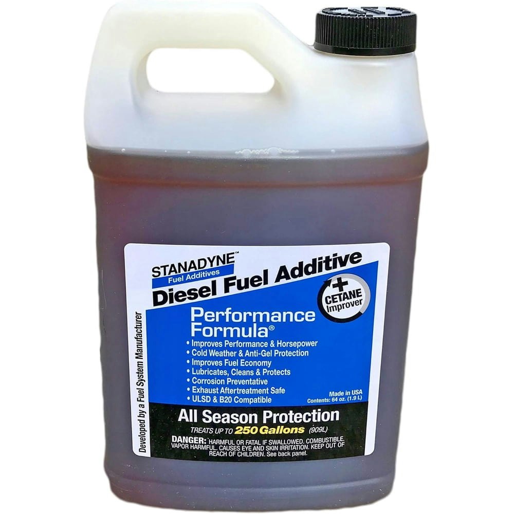Stanadyne Performance Formula Diesel Fuel Additive 1/2-Gallon: $37.22 Stanadyne Performance Formula Diesel Fuel Additive 1/2-Gallon: $37.22