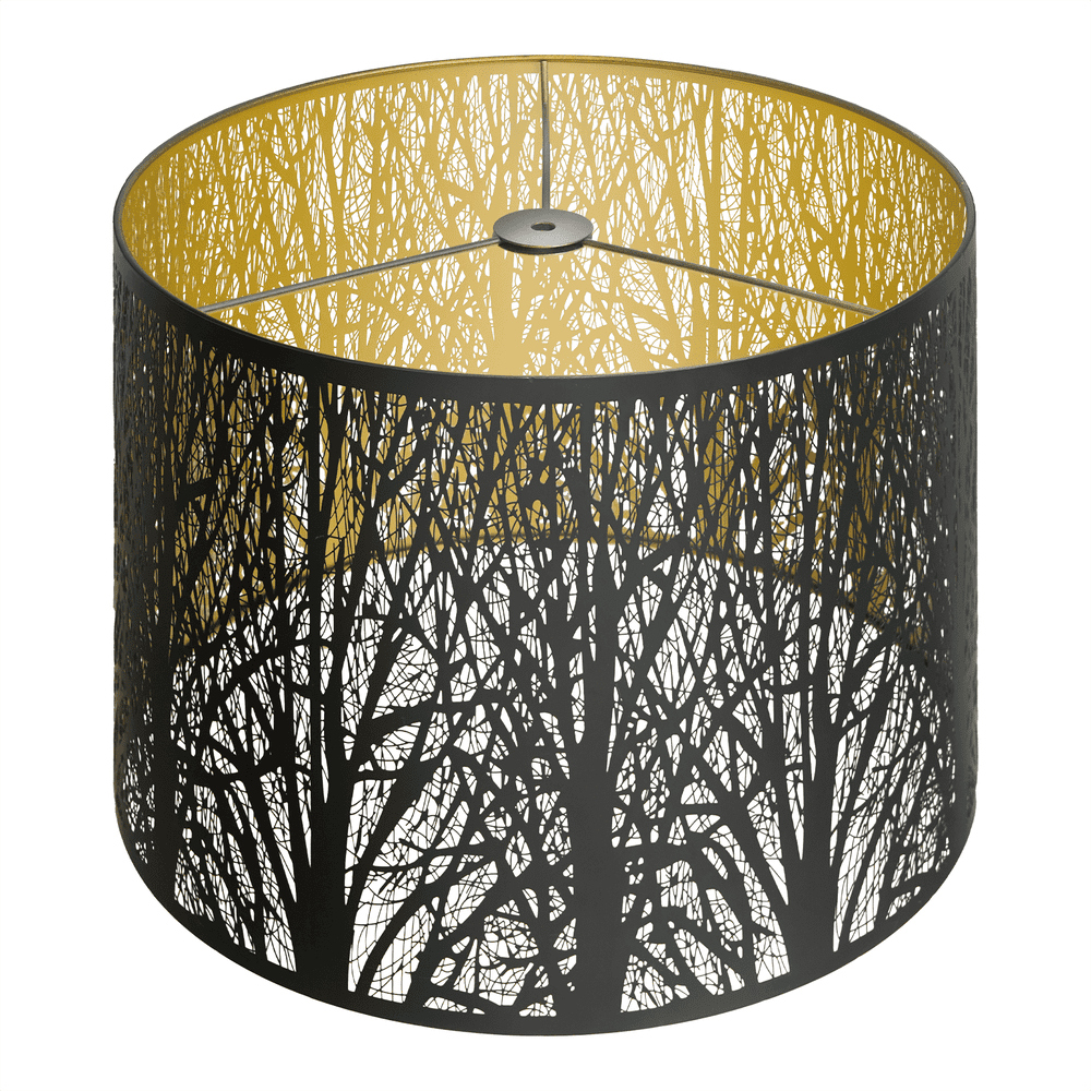 Aeelleea 14" x 16" x 11" Metal Drum Lamp Shade: $53.99 Aeelleea 14" x 16" x 11" Metal Drum Lamp Shade: $53.99