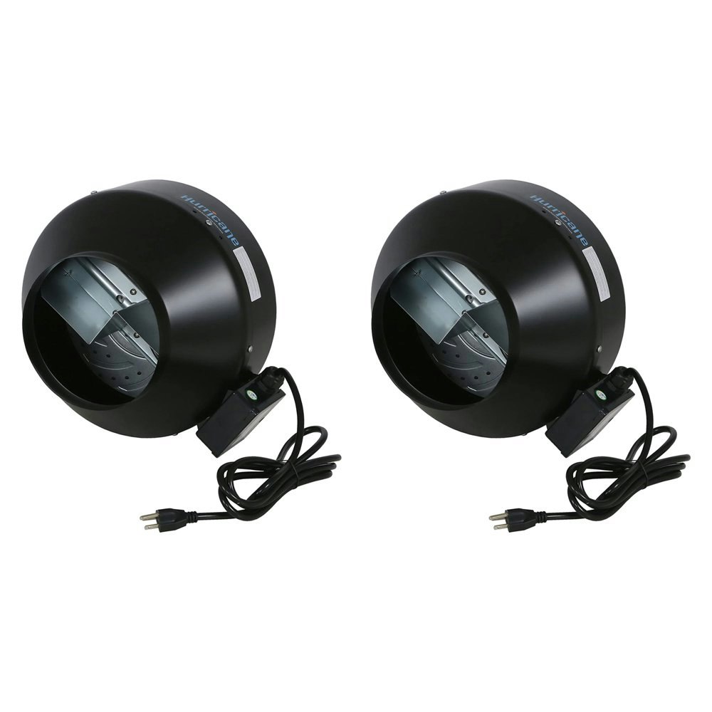 Hurricane 8-Inch Commercial Inline Ventilation Fan 2-Pack: $147.56 Hurricane 8-Inch Commercial Inline Ventilation Fan 2-Pack: $147.56