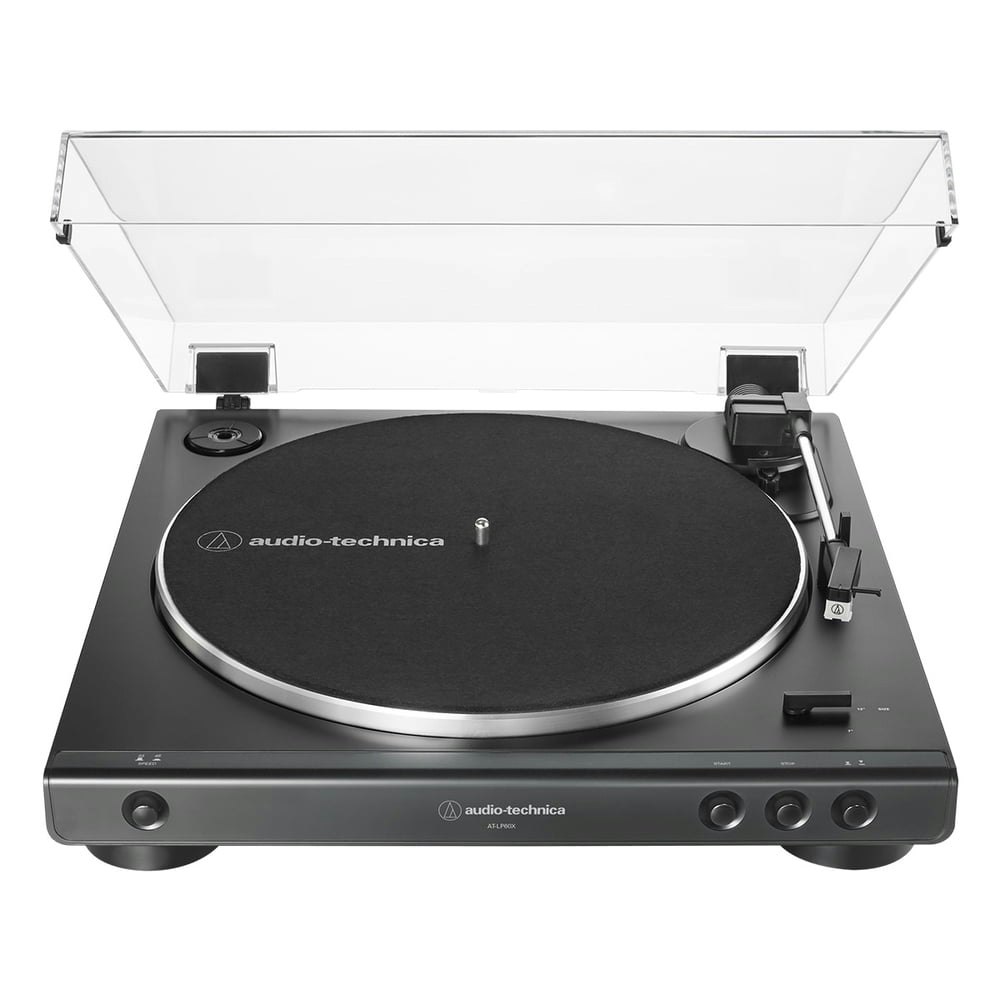 Audio-Technica AT-LP60XBT Fully Automatic Belt-Drive Bluetooth Turntable: $199