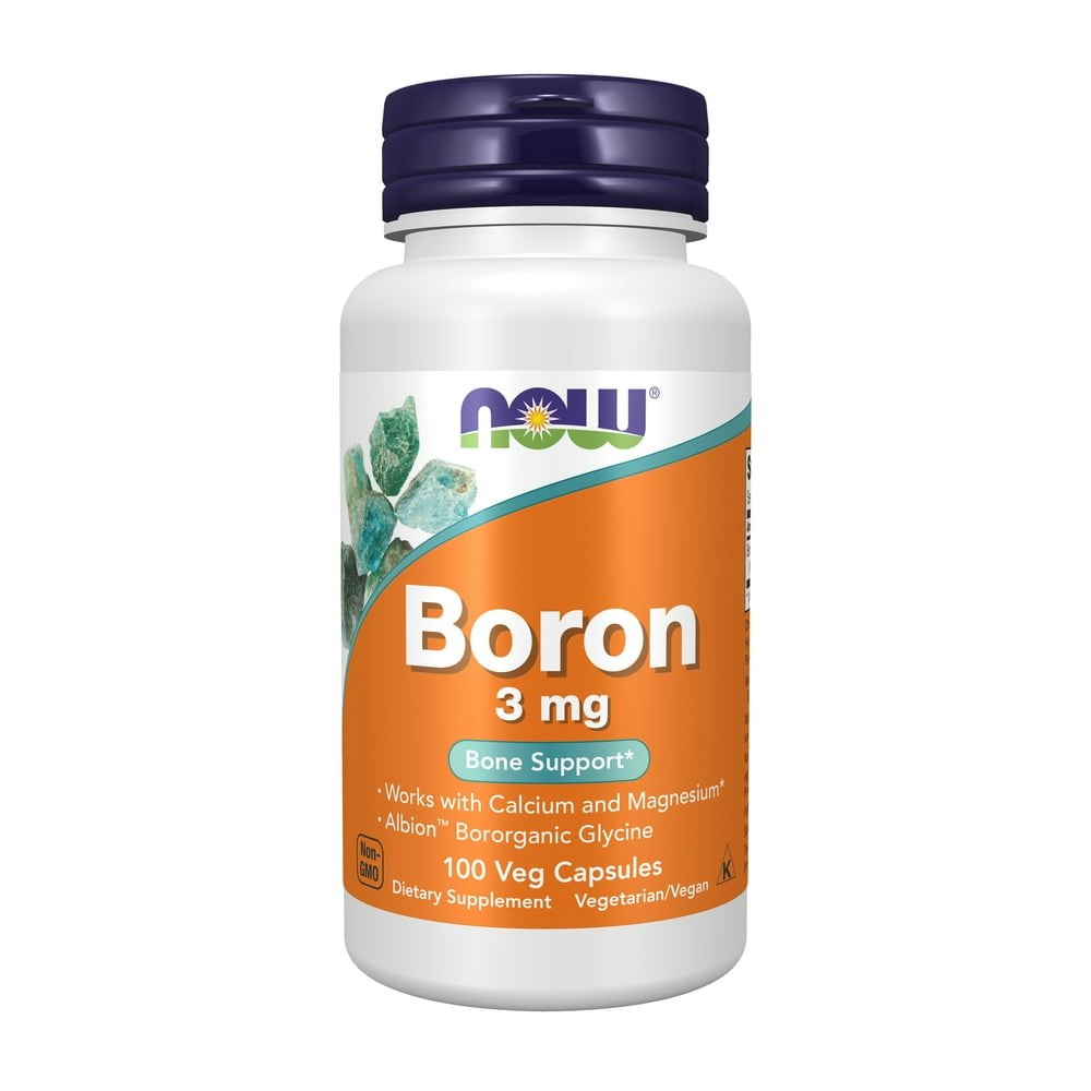 Now Supplements 3mg Boron 100-Capsule Bottle: $6.33 Now Supplements 3mg Boron 100-Capsule Bottle: $6.33