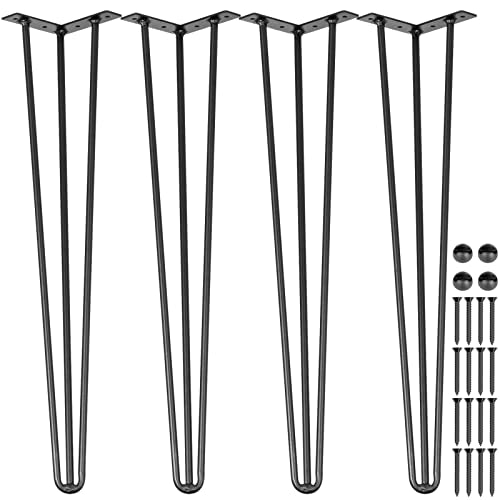 Vevor 24-inch Hairpin Table Legs 4-Pack: $16.01 Vevor 24-inch Hairpin Table Legs 4-Pack: $16.01
