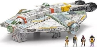 Star Wars Micro Galaxy Squadron Ghost w/ Mini Figures: $15