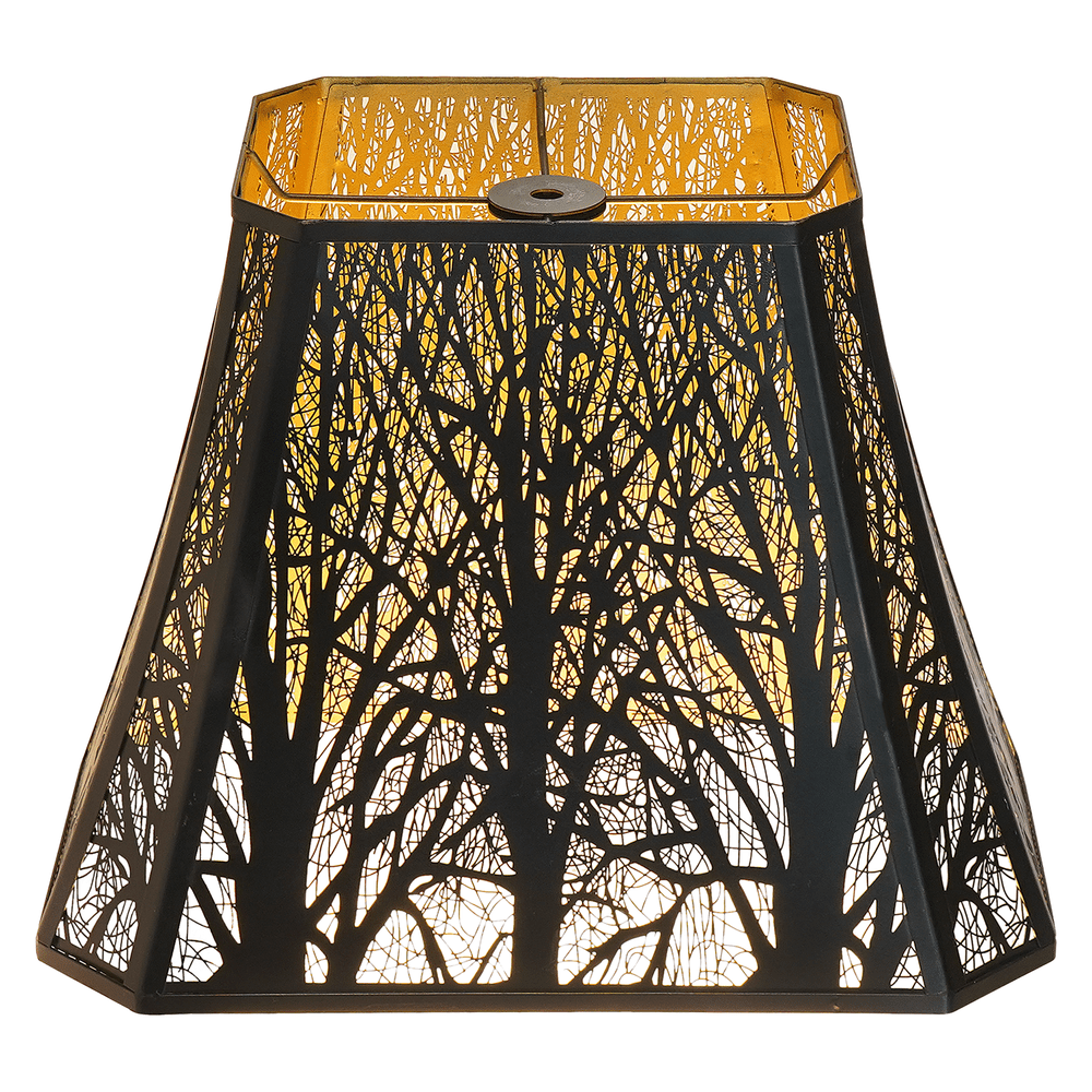 Aeelleea 8x14x11-Inch Tree Pattern Metal Lampshade: $35.99 Aeelleea 8x14x11-Inch Tree Pattern Metal Lampshade: $35.99