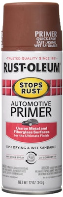 Rust-Oleum Stops Rust Automotive Primer 12-oz. Spray for $6 + free shipping w/ Prime