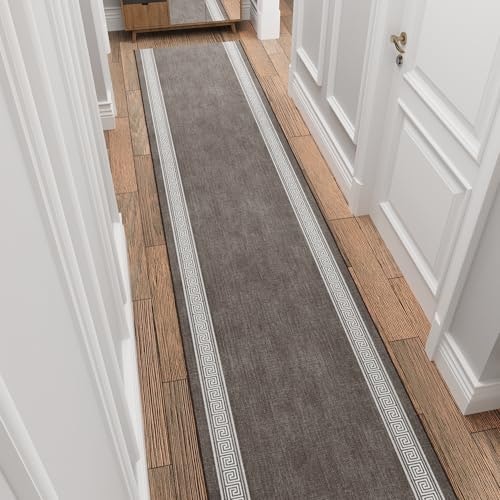 Ottomanson 22.5" x 20' Greek Border Hallway Runner Rug: $57.84 Ottomanson 22.5" x 20' Greek Border Hallway Runner Rug: $57.84