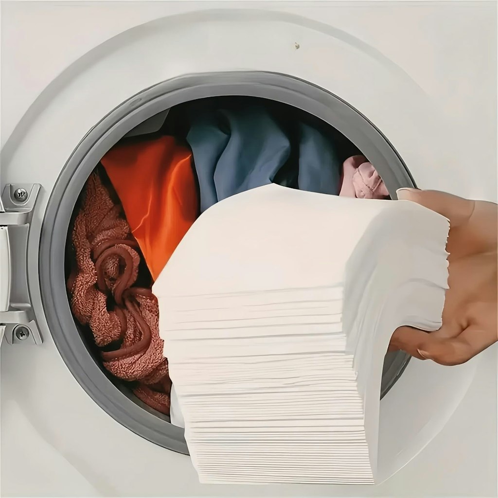 Color-Absorbing Laundry Sheets 100-Pack: $1.92