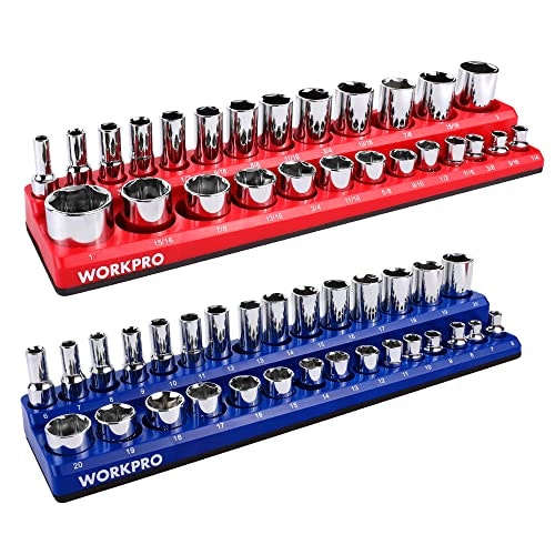 Workpro 2-Piece Magnetic Socket Organizer Set: $24.99 Workpro 2-Piece Magnetic Socket Organizer Set: $24.99