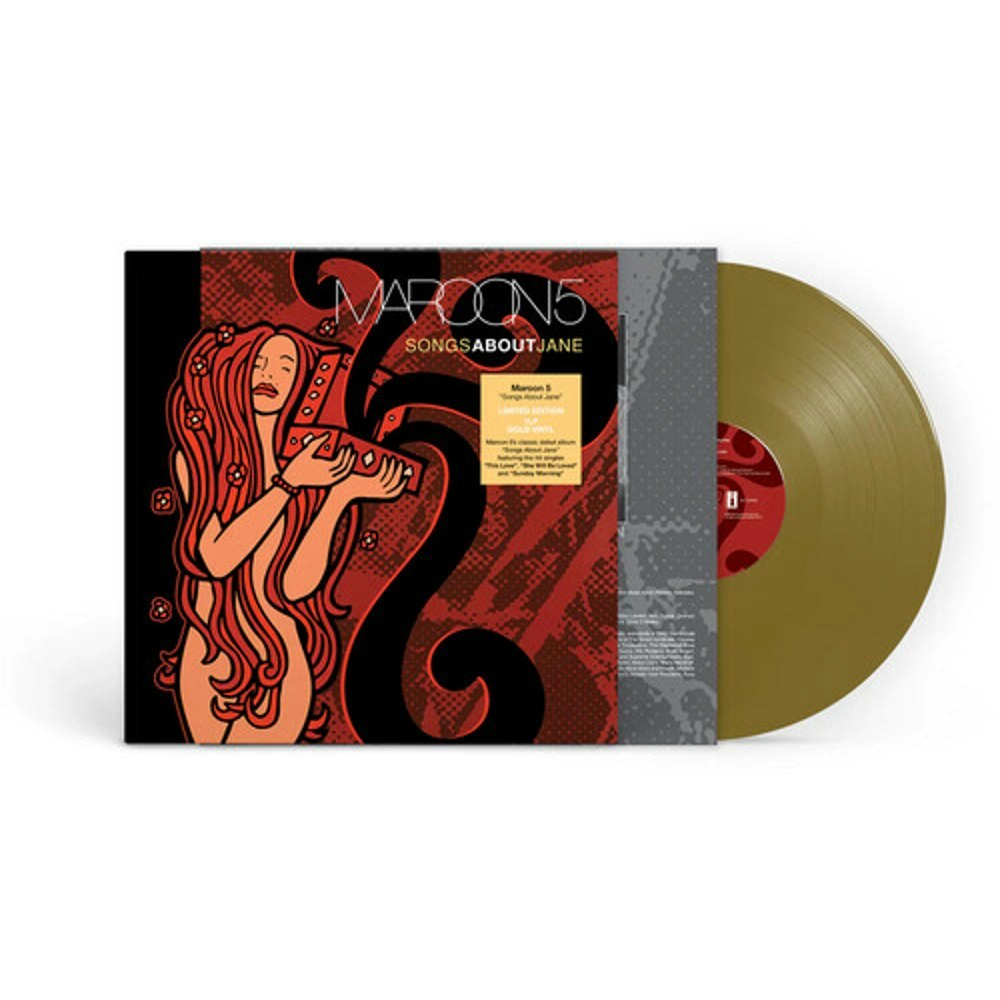 Maroon 5 Songs About Jane Gold Vinyl: $36.62 Maroon 5 Songs About Jane Gold Vinyl: $36.62