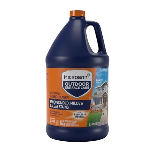 Microban 1-Gallon Outdoor Surface Cleaner: $12 Microban 1-Gallon Outdoor Surface Cleaner: $12