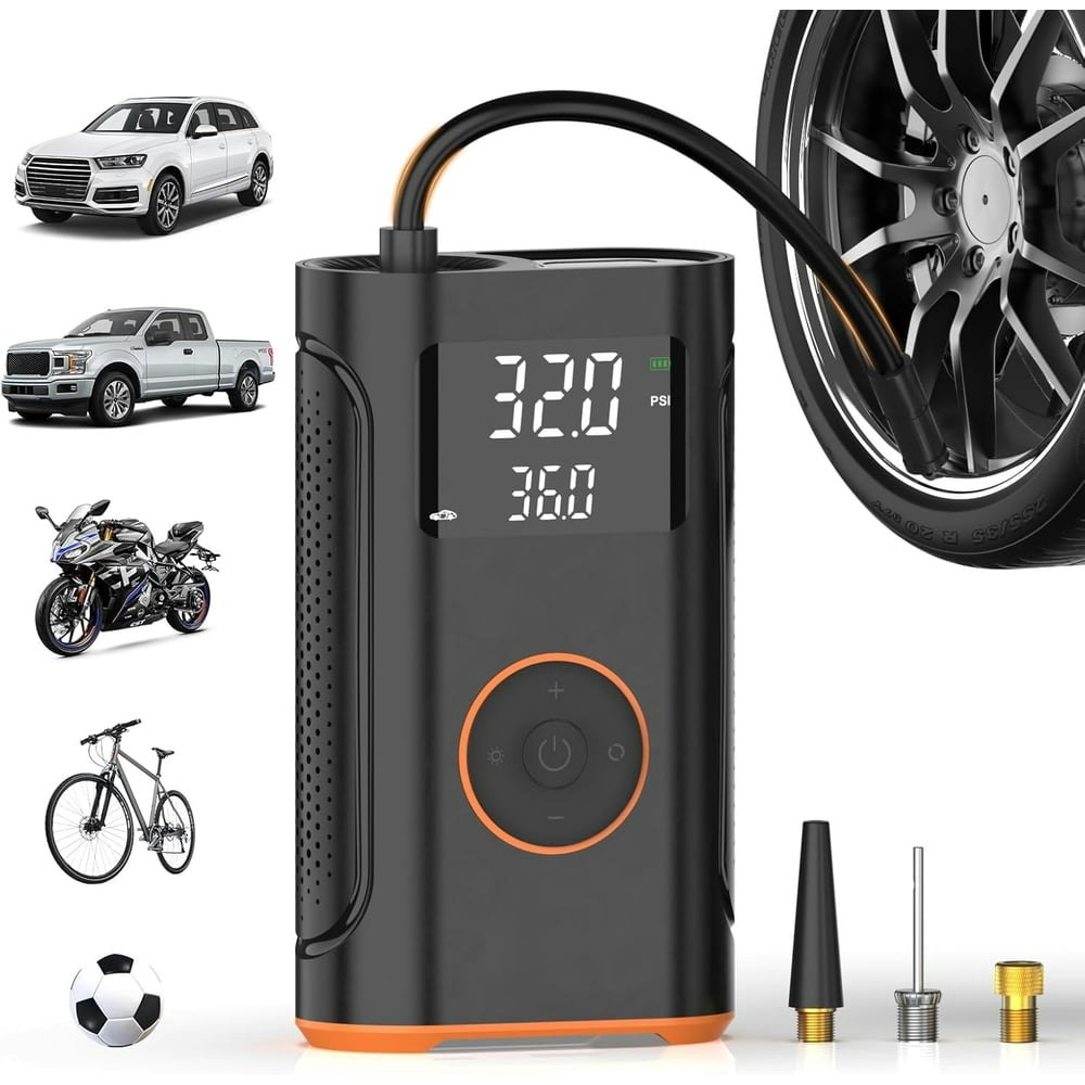 Portable 160-PSI Tire Inflator Air Compressor: $39.07 Portable 160-PSI Tire Inflator Air Compressor: $39.07
