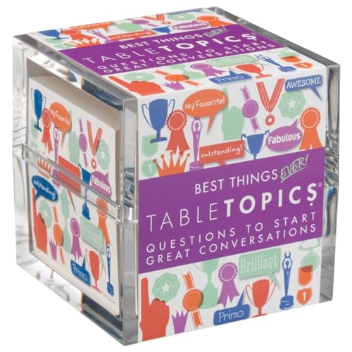 TableTopics Best Things Ever Question Card Game: $20 TableTopics Best Things Ever Question Card Game: $20